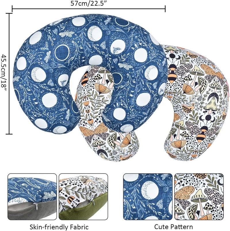 Winmany 2 Pack Baby Nursing Pillow Covers - Image 4